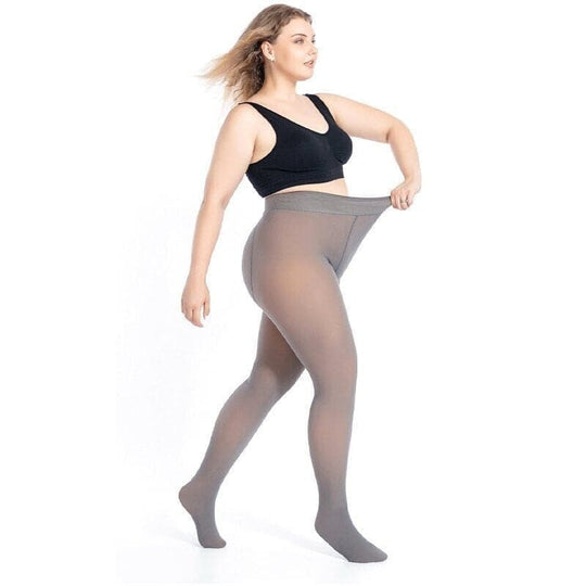 ComfyTights - Doorschijnende, Warme Fleece Panty