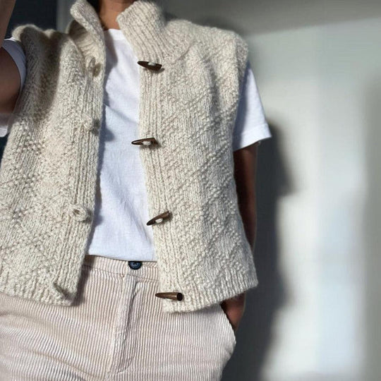 Ivory™ | Basic Effen Mouwloos Vest