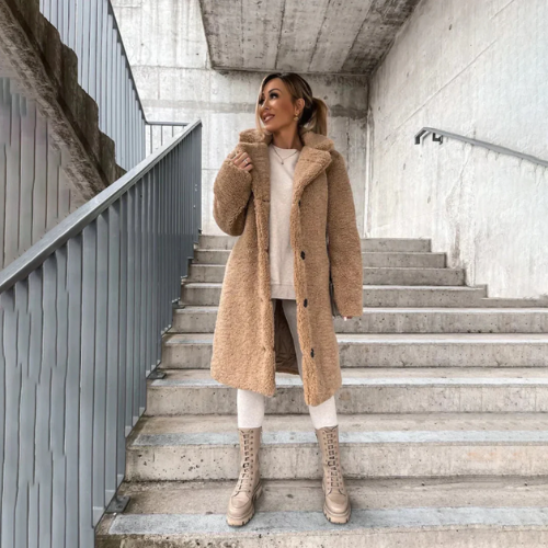 Teddy Coat | Stijlvolle Zachte Jas