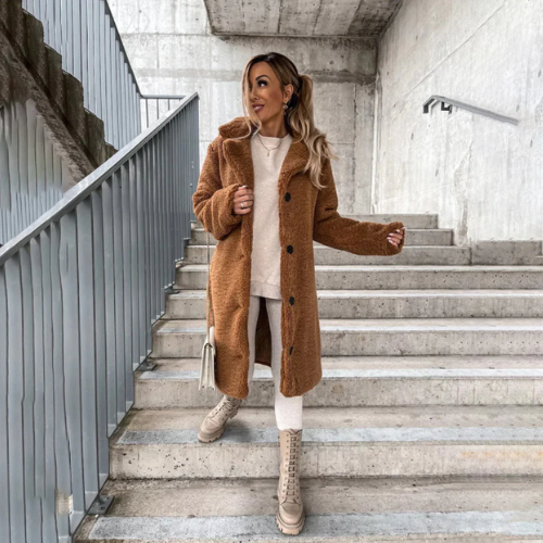 Teddy Coat | Stijlvolle Zachte Jas