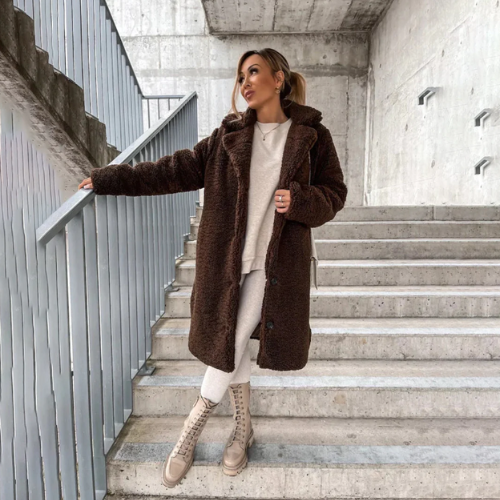 Teddy Coat | Stijlvolle Zachte Jas