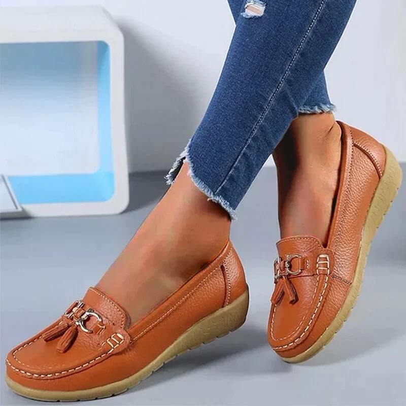 JENNY  - ORTHOPEDISCHE LEREN LOAFERS