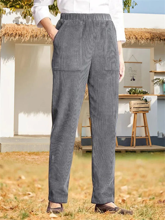 Isley® - Dames Casual Corduroy Broek