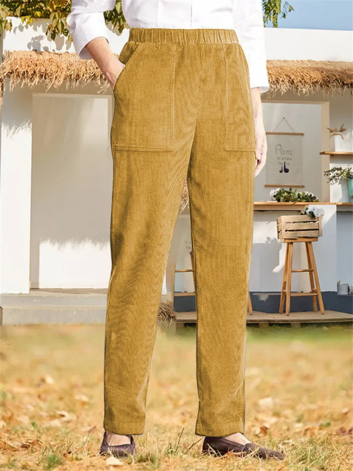 Isley® - Dames Casual Corduroy Broek