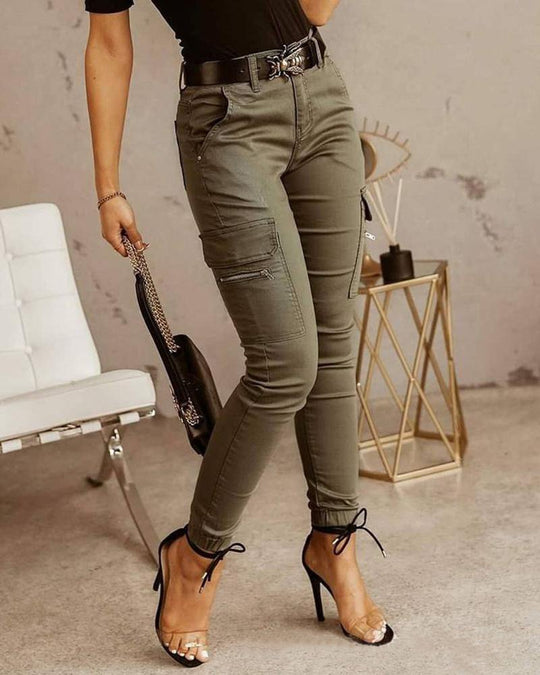 Eva | Dames Cargo Jeans